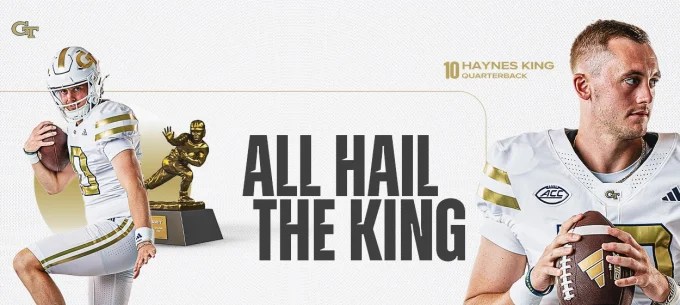 Georgia Tech launches Heisman campaign for King