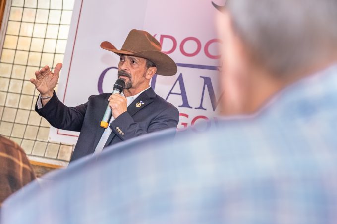 GOP gubernatorial candidate, ex-Green Beret targets border and water issues, property taxes