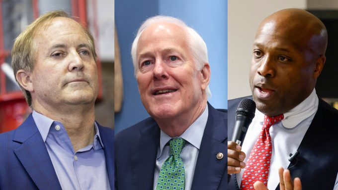 Texas Republican Senate contenders running starkly different campaigns